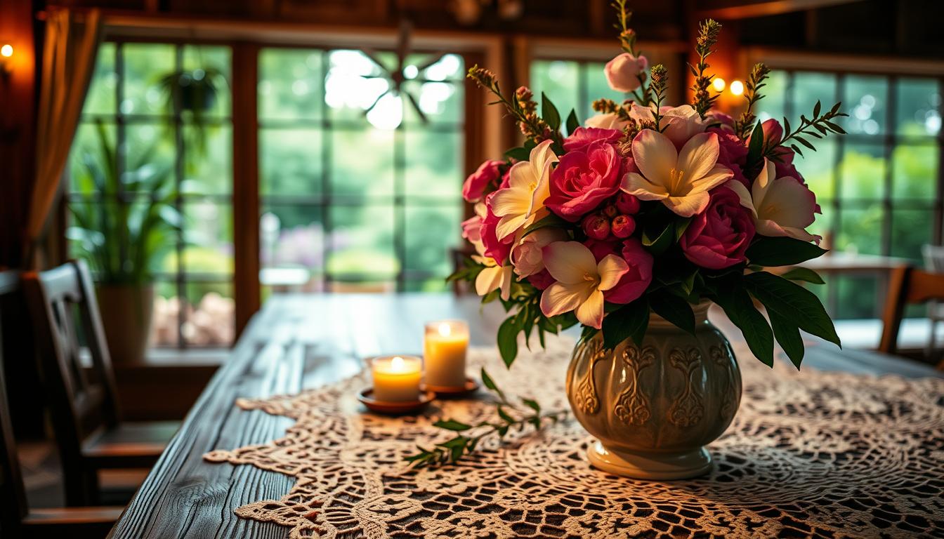 Floral Table Decor